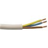 Cavo elettrico antifiamma, Dimensioni: 3x1 mm, Colore: bianco.